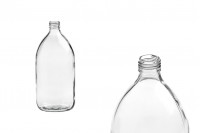 Стъклена бутилка за вода 1000 мл 
