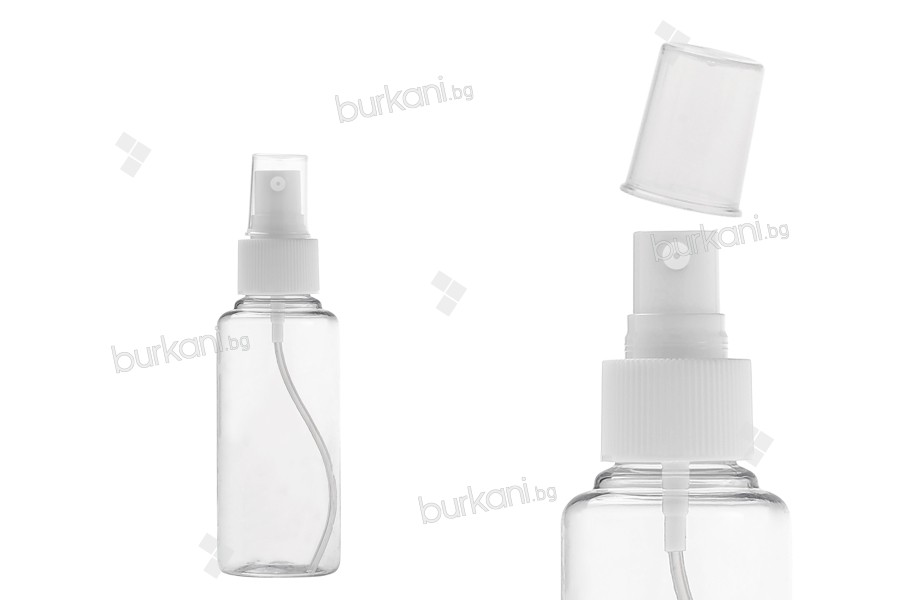 PET бутилка 100 мл за парфюмна вода, в опаковка от 12 броя 