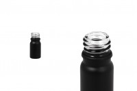 Стъклена черна матова бутилка 5 мл за етерични масла ПП18