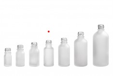 Стъклена Матова бутилка 20 мл за етерични масла с гърловина PP18