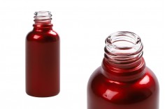 Kırmızı cam uçucu yağ şişesi 30 ml