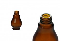 Стъклена кафява бутилка за етерични масла (PP18)