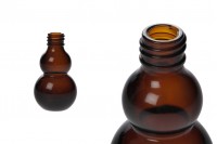 Uçucu Yağ Şişesi cam amber şişe 30 ml  (PP18)