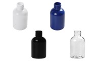 Пластмасова  бутилка  PET  100 мл в различни цветове (РР 24) - 12 бр./опаковка