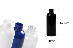 Çeşitli renklerde 200 ml plastik şişe (PP 24)