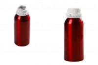 Plastik kapaklı ve emniyet kapaklı 1000 ml alüminyum şişe