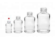 Стъклени бутилки 30 мл с гърловина PP20
