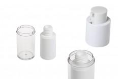 Plastik krema için airless şişe 15 ml