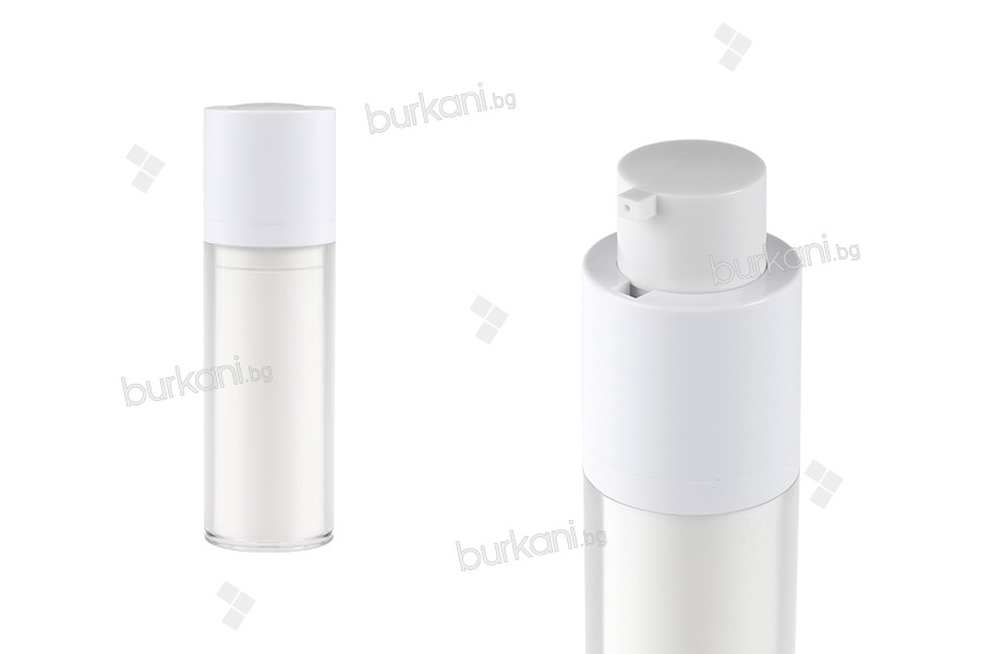 Пластмасова бутилка тип Aırless 30 ml за лосион, серуми или крем