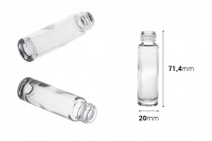 Стъклена цилиндрична бутилка 10 мл с гърловина ПП16 