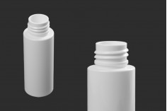 Beyaz renkli 50 ml plastik şişe (PP24)