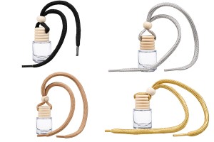 Малки шишенца парфюм за колаъа 4ml с дървена капачка (25 броя)-7