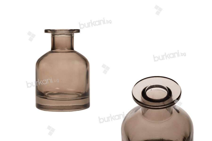 Стъклена бутилка 150 мл амбер ( 1078-1-2)