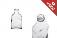 100 ml şişe şeklinde düz-flask