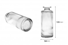 Стъклена декоративна бутилка 150 мл за ароматизатор