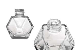 Стъклена бутилка 100 мл "Диамант" за ароматизатор-изображение_продукт