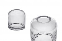 Стъклена декоративна бутилка 250 мл (ваза) 