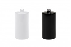 Стъклена кръгла бутилка за парфюм 100 мл Крим ПП15 в бяло или черно 