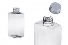 Пластмасова PET бутилка 300 мл с алуминиева капачка - 6 бр. / опаковка 