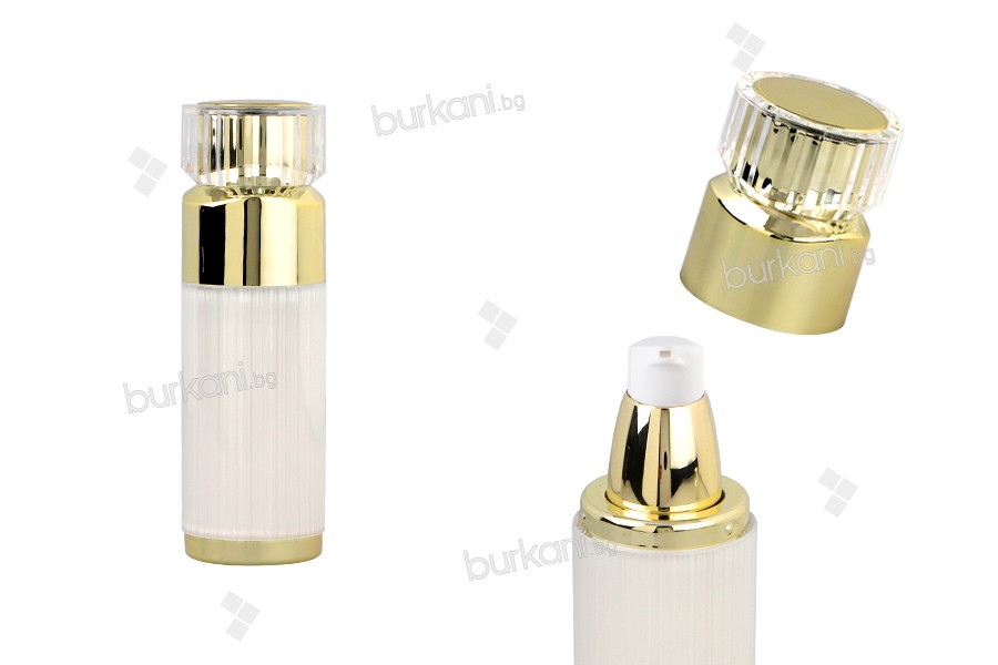 Луксозна акрилна бутилка Airless 30 ml 