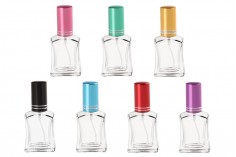 Cam Kare 15 ml parfum şişesi -mix 6 renk