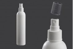 Пластмасова бяла бутилка 300 мл със спрей помпа 