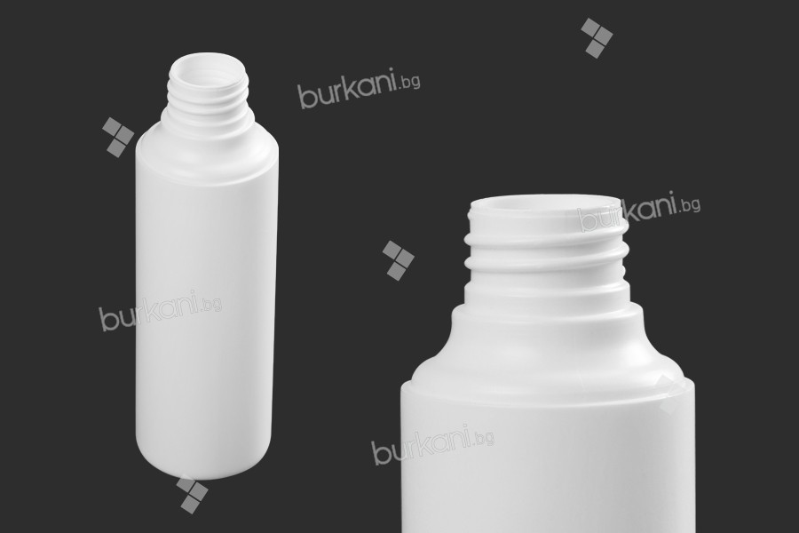 Beyaz plastik şişe 200 ml PP28