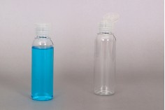 Пластмасова прозрачна бутилка 100 мл  (28/410)