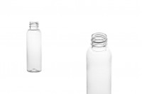Пластмасова прозрачна бутилка 100 мл  (28/410)