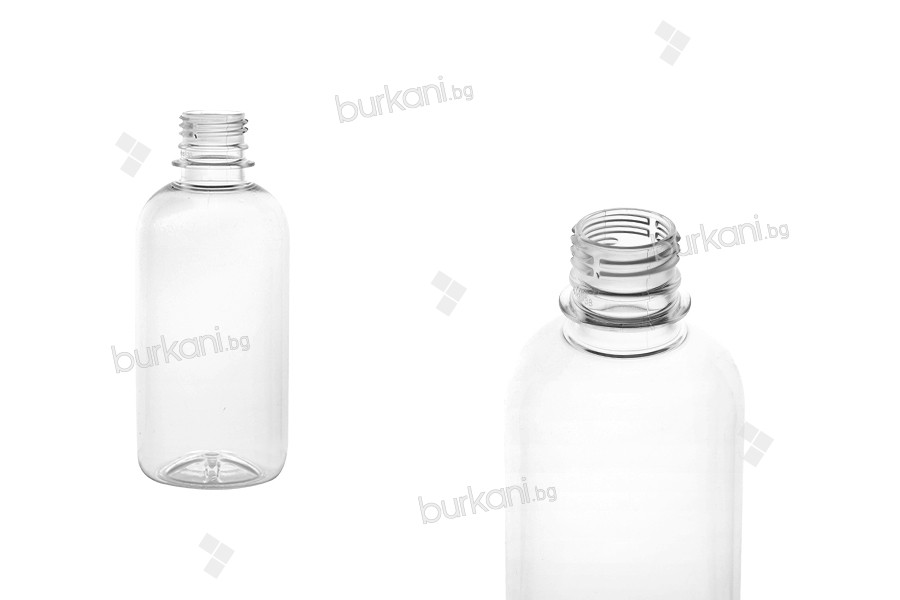 300 ml şeffaf plastik şişe (28/410)