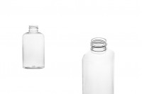 Пластмасова прозрачна бутилка 100 мл  (24/410) - 12 бр.