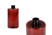 Пластмасова цилиндрична карамелена бутилка 500 мл ПП28 -10 бр. 