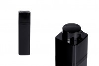 Пластмасова акрилна черна опаковка тип Airless 30 ml 