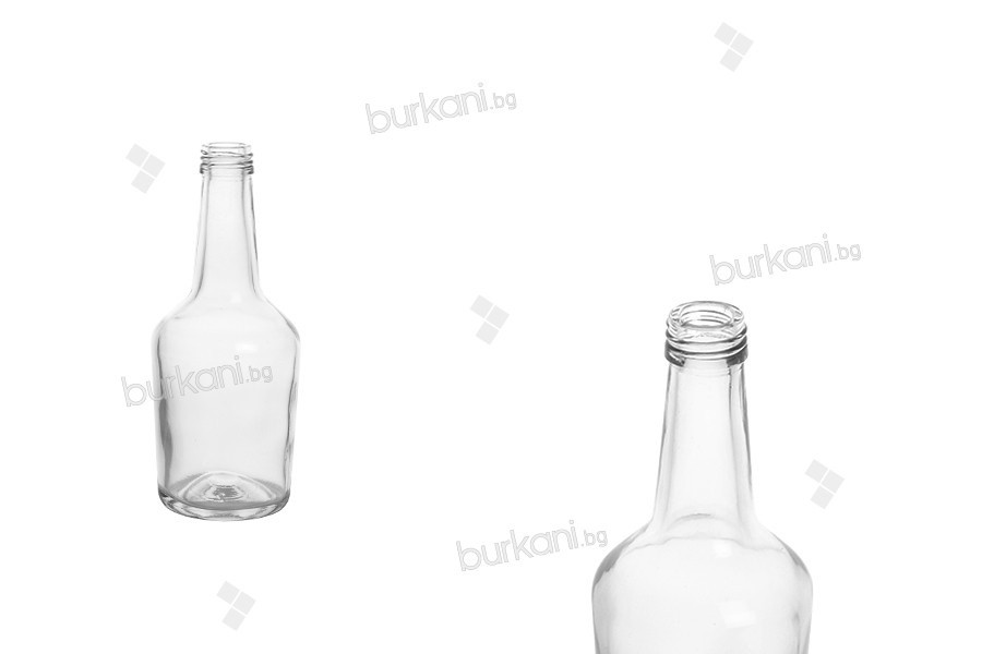 Стъклена бутилка 103 ml прозрачна