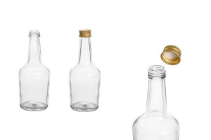 Стъклена бутилка 103 ml прозрачна-изображение_група