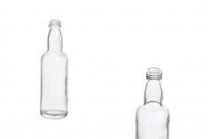 Стъклена прозрачна бутилка 108 мл