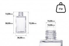 Yuvarlak şişesi parfüm 30ml  (18/415)
