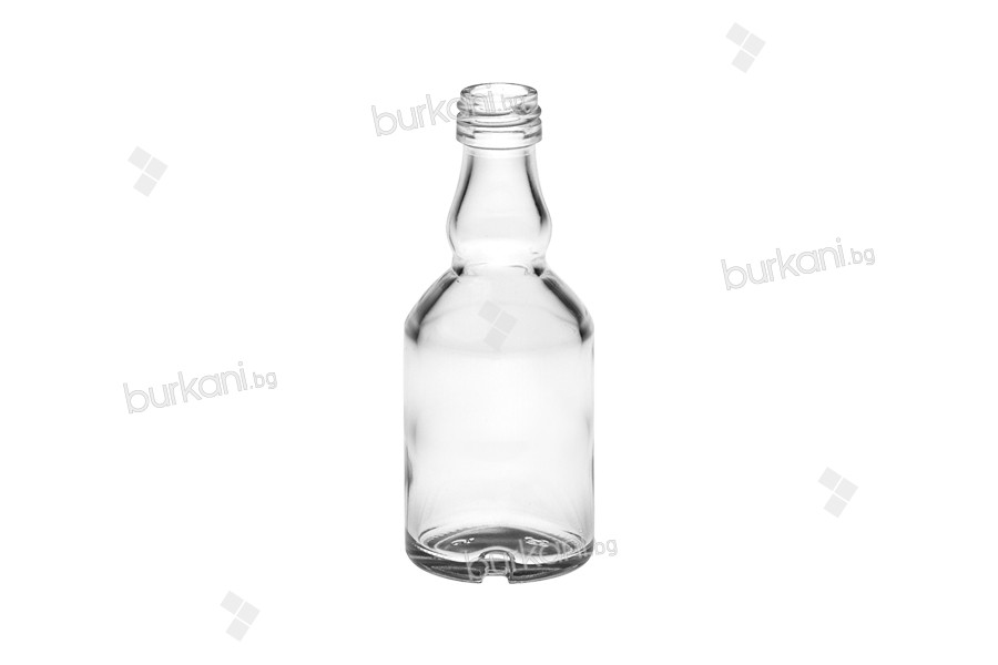 Стъклена бутилка 50 мл (pp18)