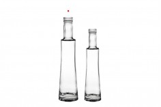 Стъклена елегантна бутилка 200 мл за вино или ракия