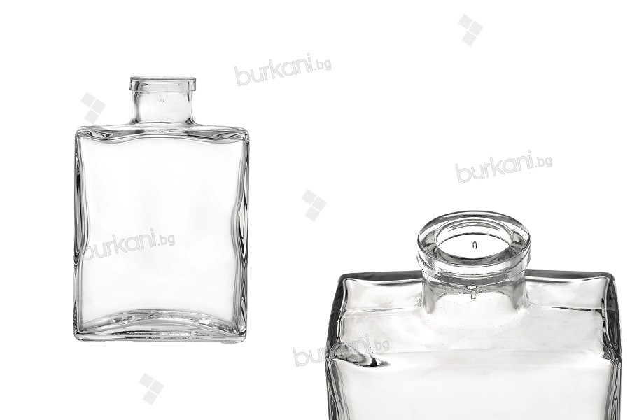 Стъклен бутилка за ликьор или за коняк 200ml