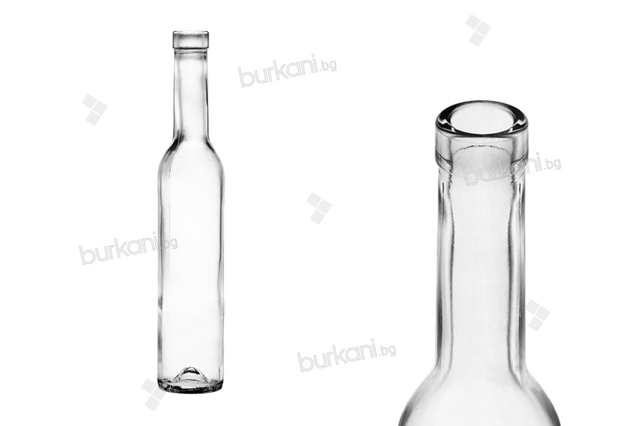 Стъклена елегантна бутилка Футура 250 мл 