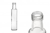 Transparent bottle for olive oil and vinegar 250 ml  Dorica 