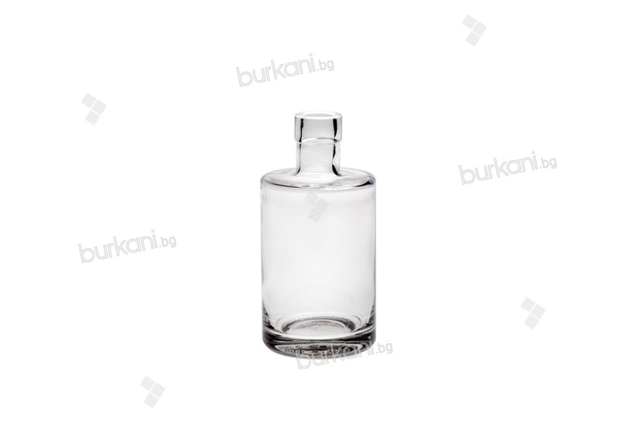 Elegant silindir yağ ve içecek şişesi 500 ml 