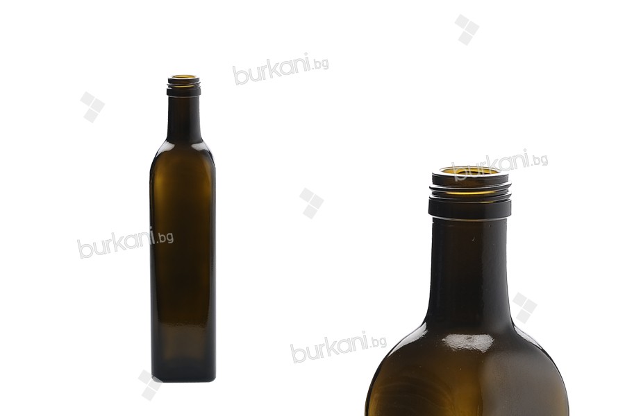 Zeytinyağ ve sirke şişesi 500 ml Marasca Uvag