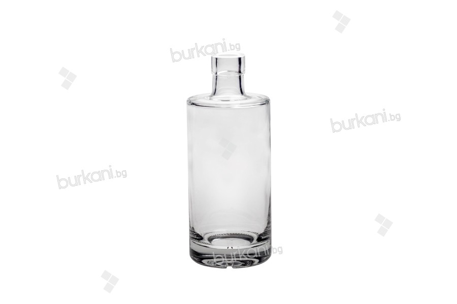 Elegant silindir yağ ve içecek şişesi 700 ml 