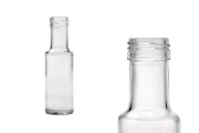 Zeytinyağı şişesi 125 ml Dorica şeffaf (PP 31,5)
