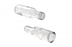 Стъклена прозрачна бутилка 125 мл Дорика  (PP 31,5)