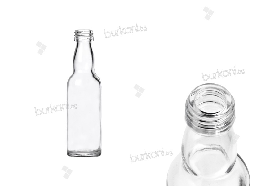 Стъклена бутилка 40 мл (PP18)