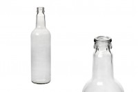 Стъклена прозрачна бутилка 700 мл ( тип ГУАЛА) 