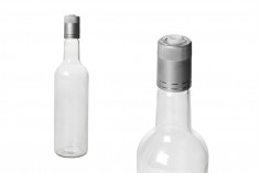 Стъклена прозрачна бутилка 700 мл ( тип ГУАЛА) 